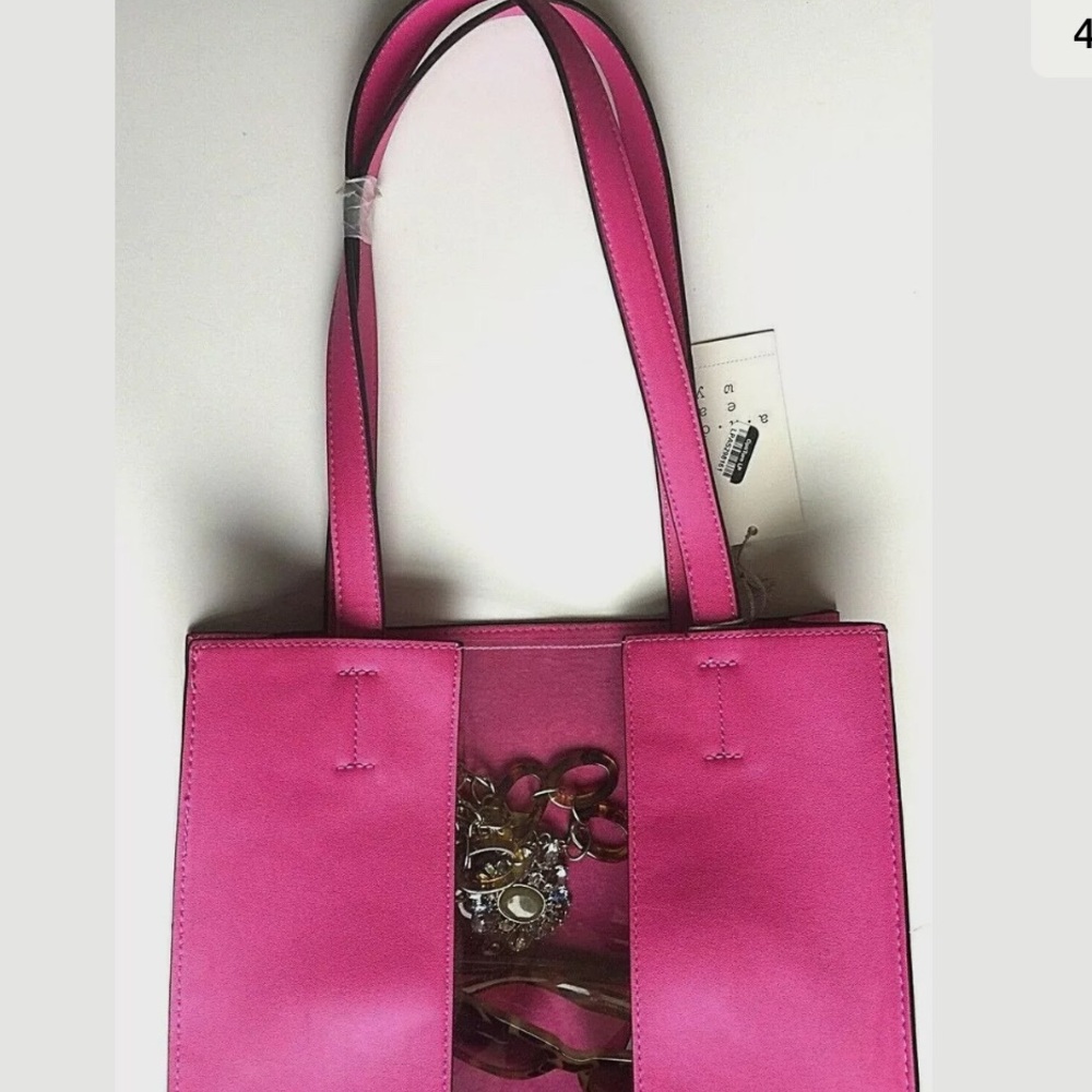 🖤Women's Transparent Stripe Tote Handbag -